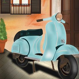 Tauchen Sie ein in die italienische Atmosphäre von Art Prints