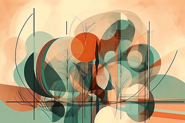 Geometric abstraction by Christian Ovís