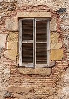Window with shutters