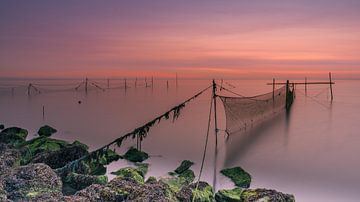 Brouwersdam - Sonnenuntergang von Frank Smit Fotografie