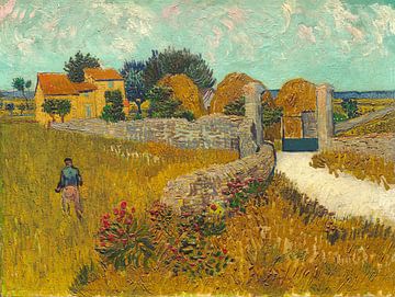 Ferme en Provence, Vincent van Gogh
