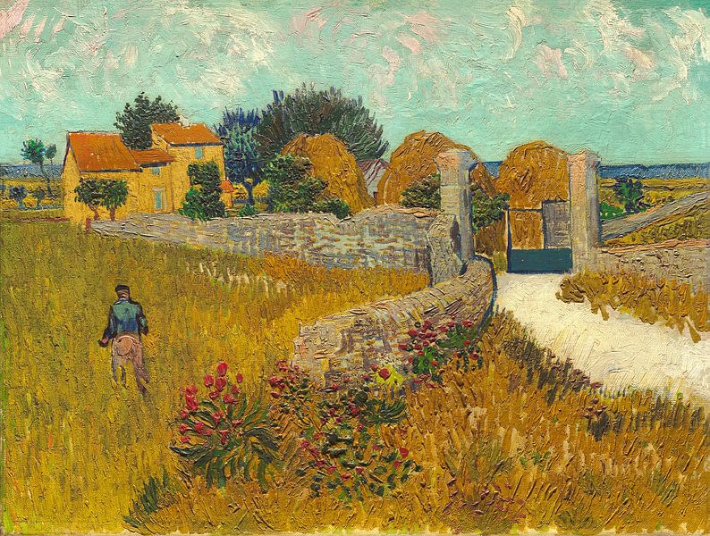 Boerderij in de Provence, Vincent van Gogh van Liszt Collection