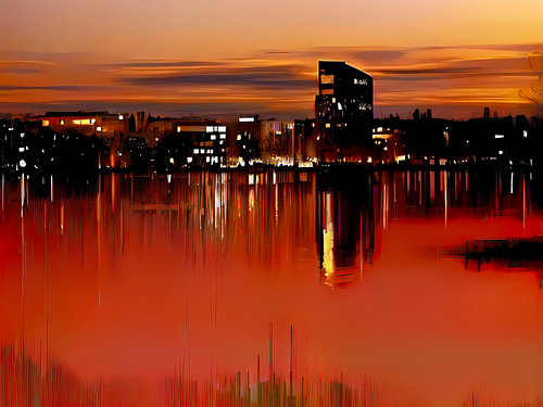 Abendromantik am See