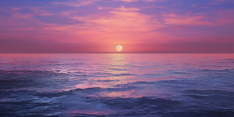 Schönheit des Ozeans von fernlichtsicht