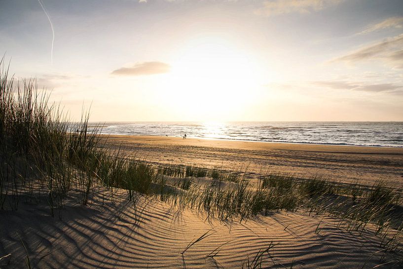 Nederland - Zonsondergang in Ouddorp van Gerlinda Lassche