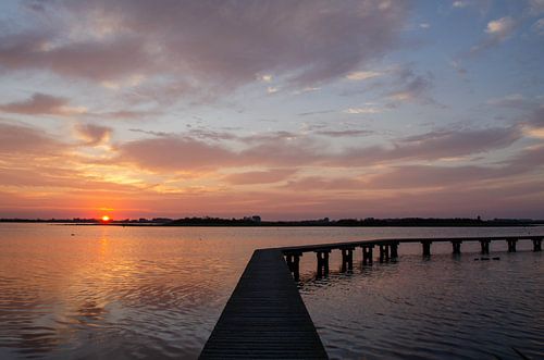 Sunset in 't Roegwold