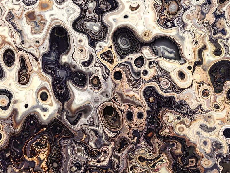 Abstraction dans les tons de terre par PixBox