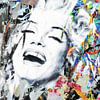 Marilyn Monroe Urban Collage Pop Art Pur par Felix von Altersheim