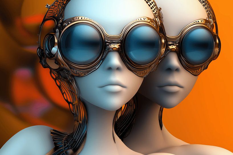 Aliens oder doch Schaufensterpuppen? von Ton Kuijpers