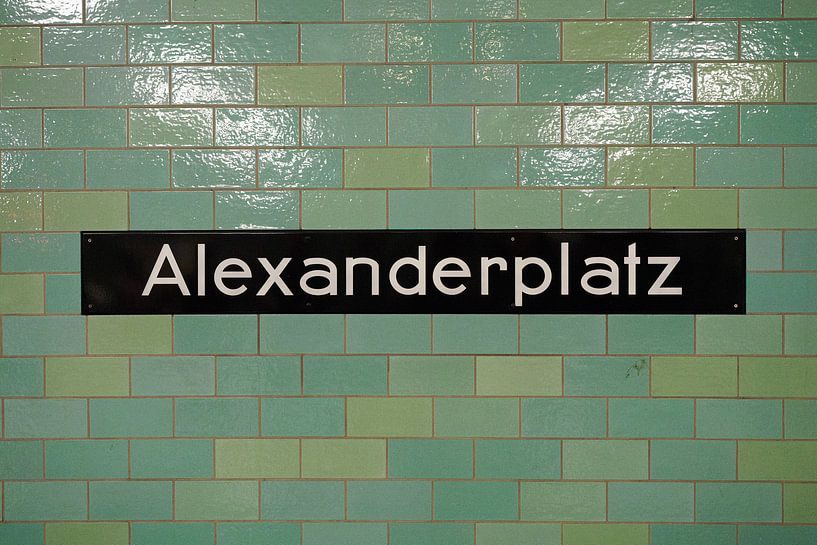 Alexanderplatz Fliesen von Jeroen Götz