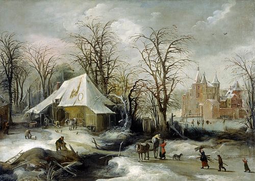 Winter Landschap, Joos de Momper