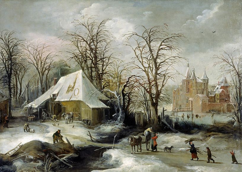 Winter Landschap, Joos de Momper van Meesterlijcke Meesters