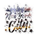 City-Art NYC Composing | Typography von Melanie Viola Miniaturansicht