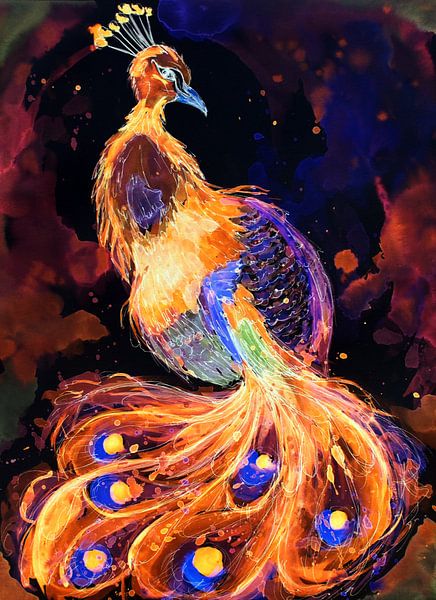 Phénix en feu par Sebastian Grafmann