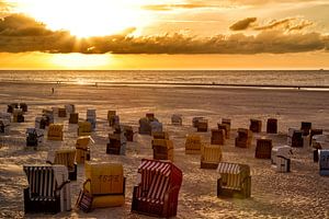 Sonnenuntergang auf Juist