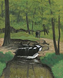 Félix Vallotton - The Forests of Boulogne (1921) by Peter Balan