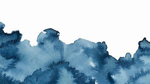 Let the ocean in | Aquarellgemälde | Seitenverhältnis 16:9