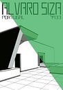 Alvaro Siza 4 - Groene Driehoek van TAAIDesign thumbnail