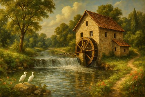 Zwischen Wasser und Wildblumen