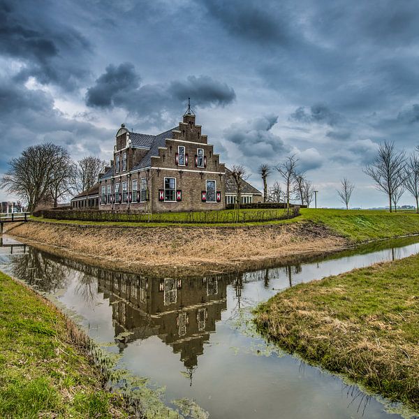 Bongastate in Witmarsum, Friesland van Harrie Muis