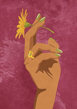 Rokende Bloem van Raissa Oltmanns