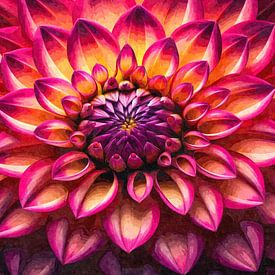 Blütengeometrie der Seele von Sabine Wagner