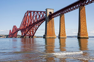 Forth-Brücke; South Queensferry; Edinburgh; Schottland; Vereinigtes Königreich