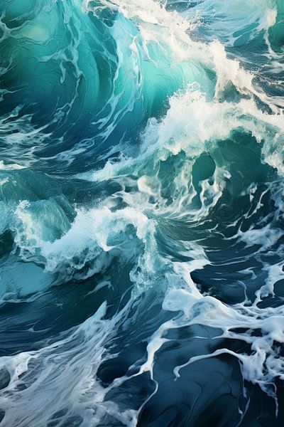 Oceanic - Golven in beweging van Philippe HUGONNARD