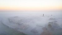 Mist boven Schermerhorn van Peter Korevaar thumbnail