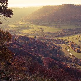 Sonnenaufgang - Schwäbische Alb von Thorsten Bartberger