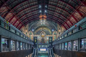 Antwerpen Centraal station van Dennis Donders