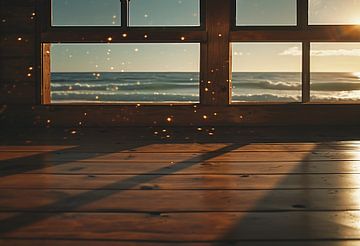 Strandromantiek van fernlichtsicht