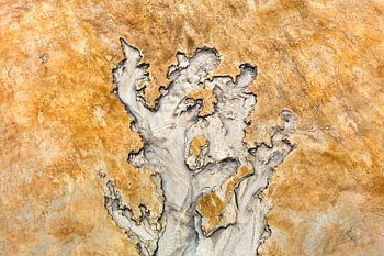 Seekanal auf Wattenmeer