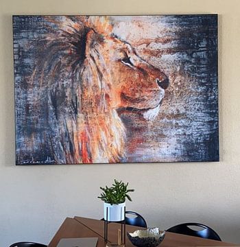 Photo de nos clients: La nuit du lion sur Atelier Paint-Ing
