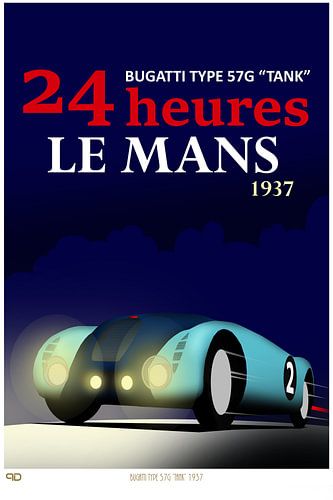 bugatti type 57g tank sur Ernst Schilperoord