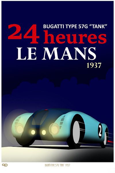 bugatti type  57g tank van Ernst Schilperoord