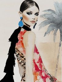 Sunset Statement by Carla Van Iersel