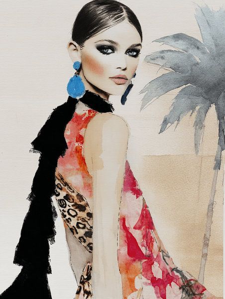 Sunset Statement by Carla Van Iersel