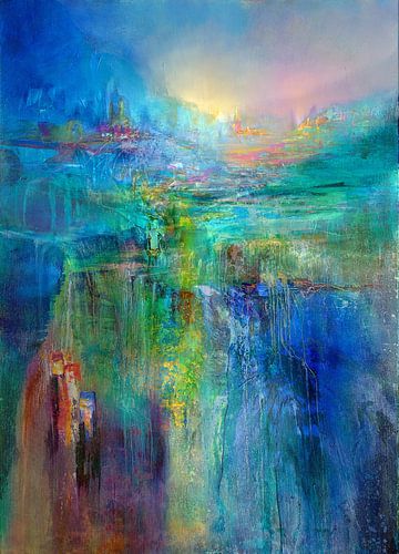 On the horizon - Emerald by Annette Schmucker