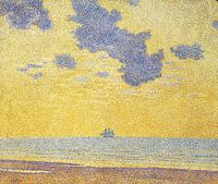 Große Wolken, Théo van Rysselberghe