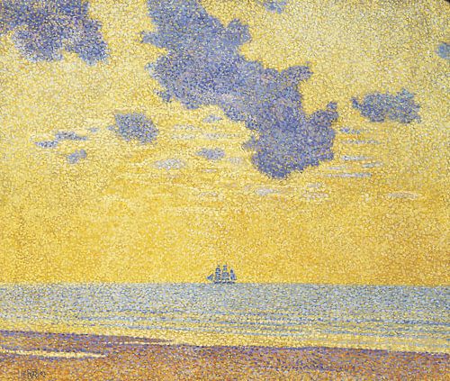 Grote wolken, Théo van Rysselberghe
