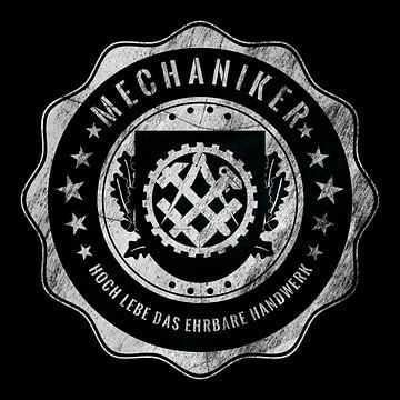 Mécanicien, blason de corporation, artisanat