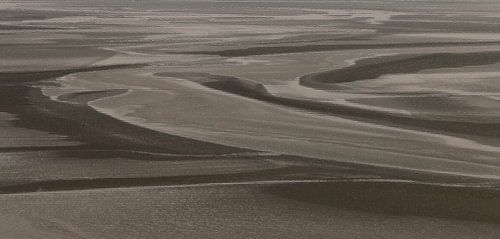 abstract in zwart-wit