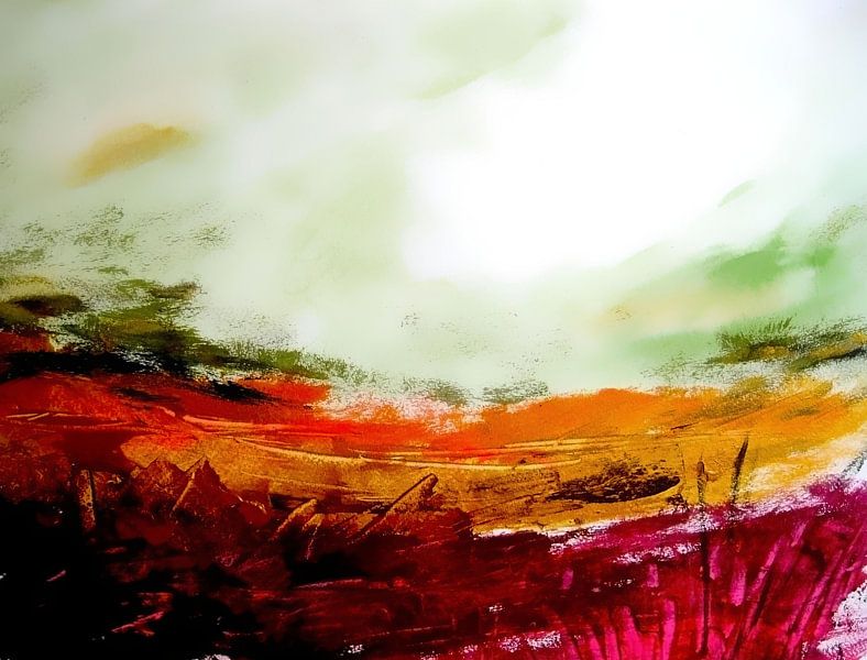 mystiek landschap van M.A. Ziehr