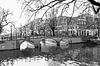 Aquarel Tekening Brouwersgracht Keizersgracht Amsterdam Pentekening Lijntekening van Hendrik-Jan Kornelis thumbnail