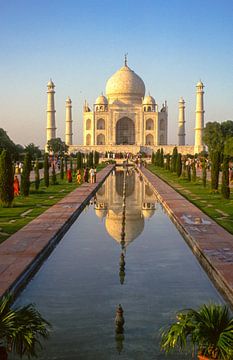Taj Mahal, Agra in India van Jan Fritz