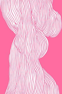 Fibers No 1 (Pink) von Treechild