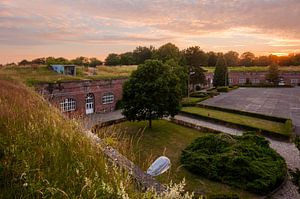 Sonnenuntergang Zitadelle von Diest