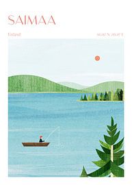 Lac Saimaa, Finlande sur longwayhome