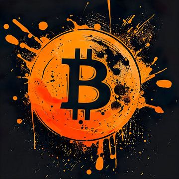 Bitcoin-Logo von PixelPrestige